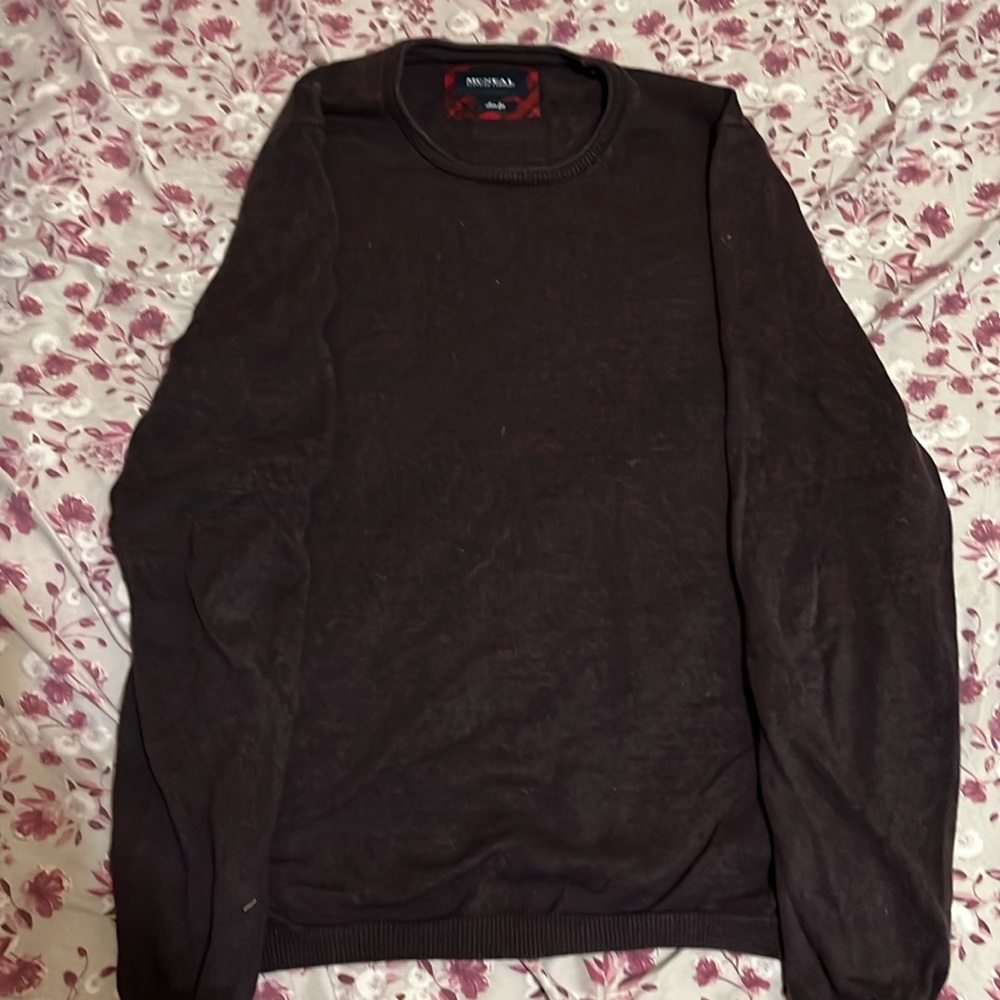 McNeal burgundy sweater